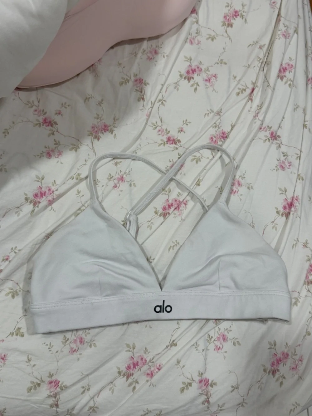 ALO SPLENDOR BRA IN WHITE XS